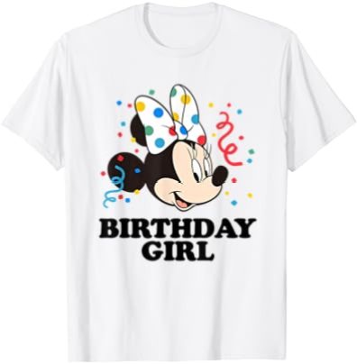 Disney Minnie Mouse Birthday Girl T-Shirt